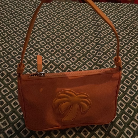 🎉 HOST PICK 🎉 NWT PALM ANGELS ORANGE PURSE  WITH PALM TREE LOGO IN ARANCIONE - Picture 3 of 6